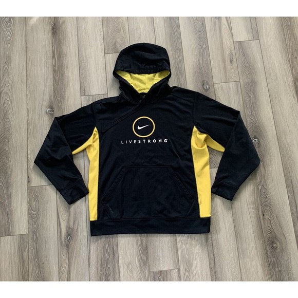 Nike Other - Nike Therma Fit Livestrong Mens Medium Pullover Drawstring Sweatshirt